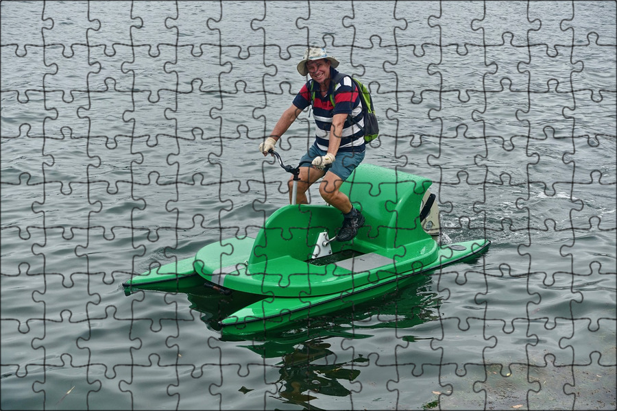 Водный велосипед Water Bike Cycle