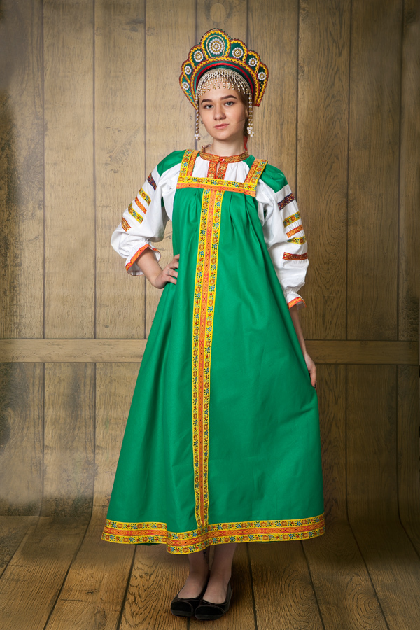 Сарафан русский народный костюм