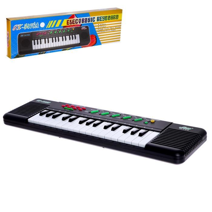 Синтезатор "Мелодичный", 32 клавиши, работает от батареек — купить в ...