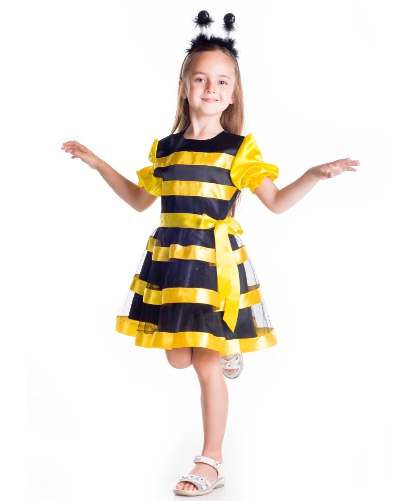 Платье пчелки для девочки