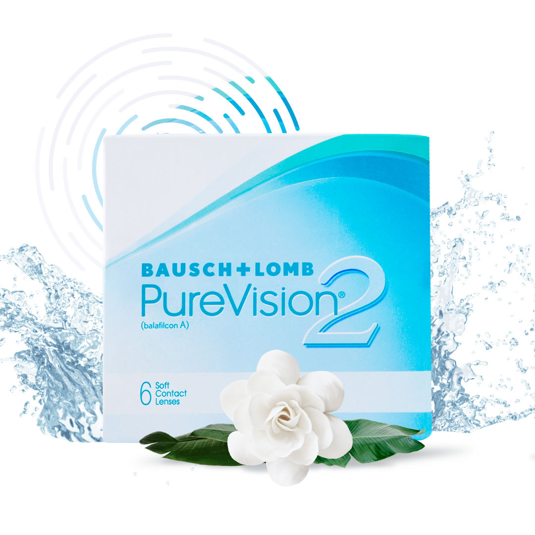 Новейшая контактная линза "Pure Vision 2 HD" с высокой оптической...