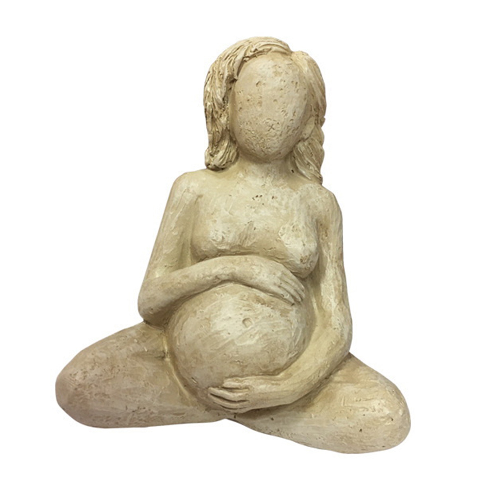 Мать всех вещей. Фигурка беременной. Скульптура беременной женщины. Статуэтка беременность.