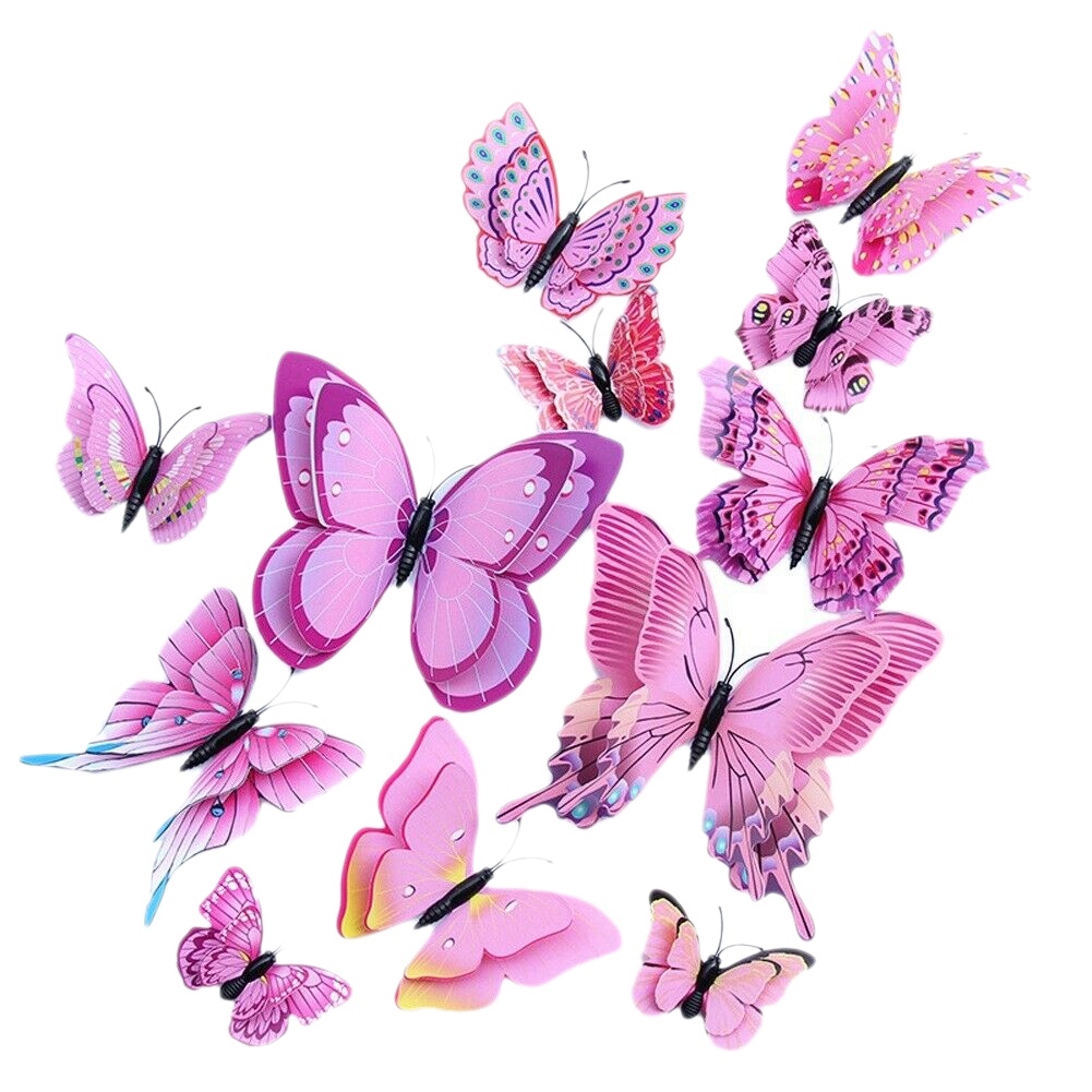 декоративные бабочки для интерьера