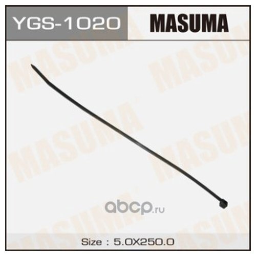 Хомут Пластиковый Черный 5Х250 Masuma арт. YGS1020