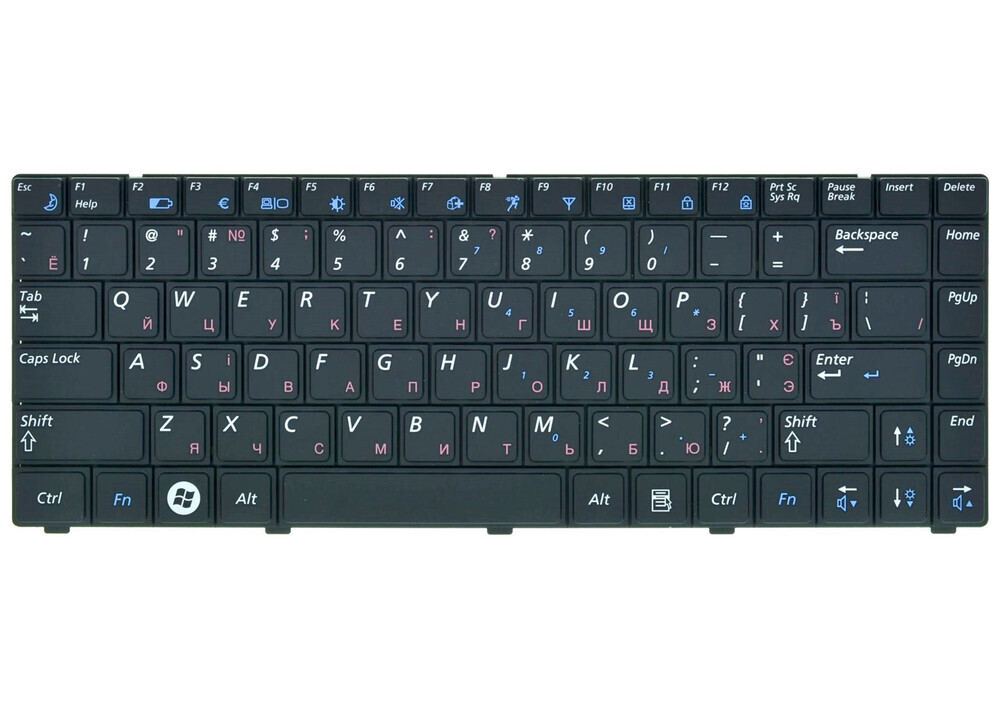 Клавиатура для Samsung R425, R428, R430, R440, RV410, RV408, R469, R418, R4...