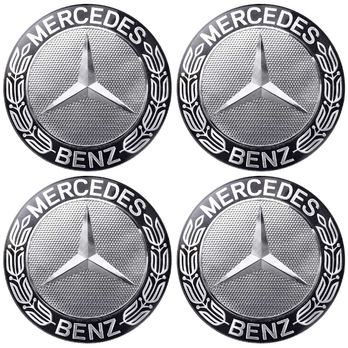 Наклейки на диски литые с логотипом автомобиля МЕРСЕДЕС-БЕНЗ (MERCEDES ...