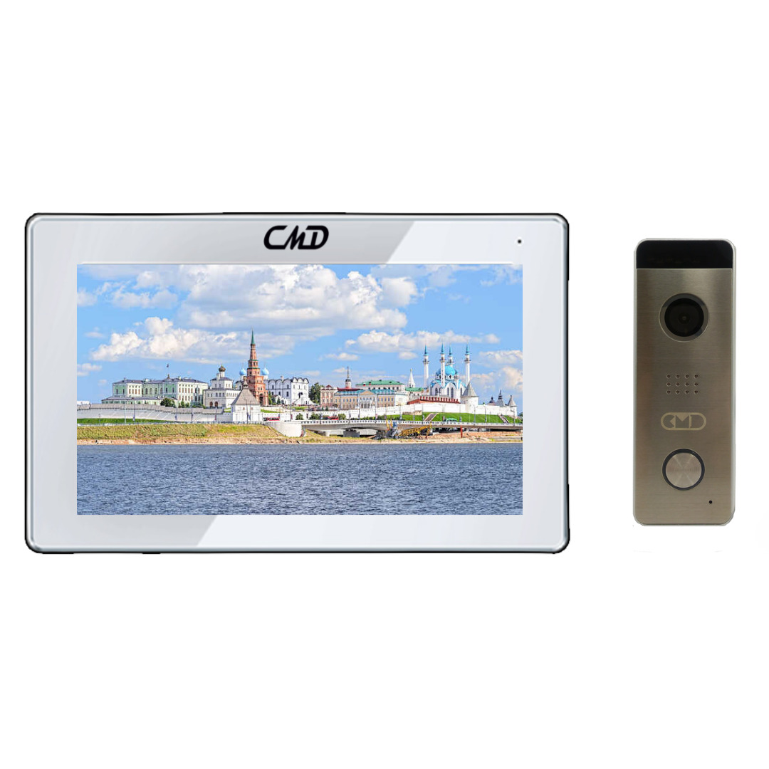 Видеодомофон, Аудиодомофон CMD CMD-VD79M-T-KIT Wi-Fi, 1024x600  .