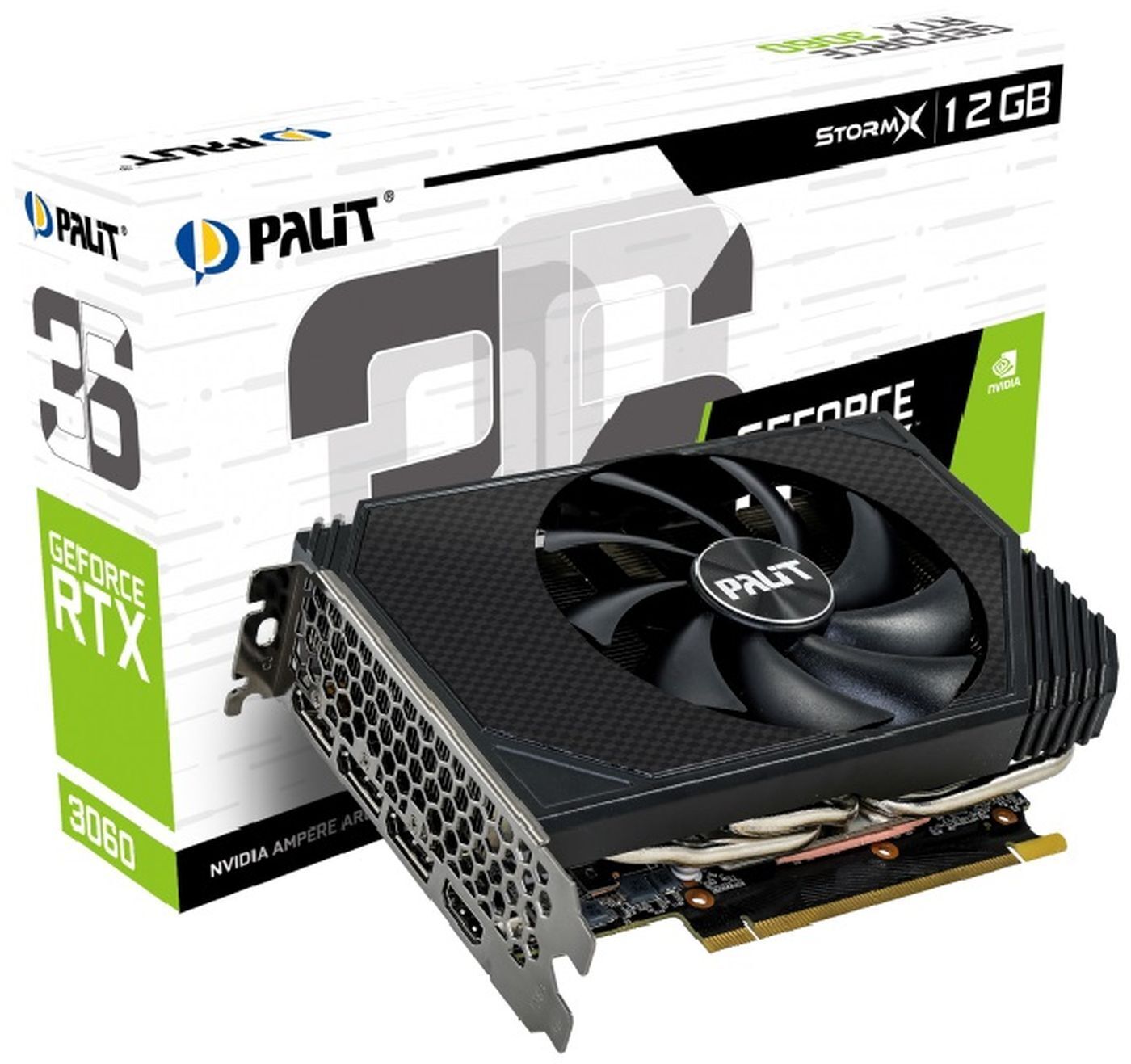 Видеокарта Palit GeForce RTX 3060 12 ГБ (NE63060019K9-190AF), LHR ショッピング人気 (中古)Palit 非LHR 12G RTX3060 PCパーツ