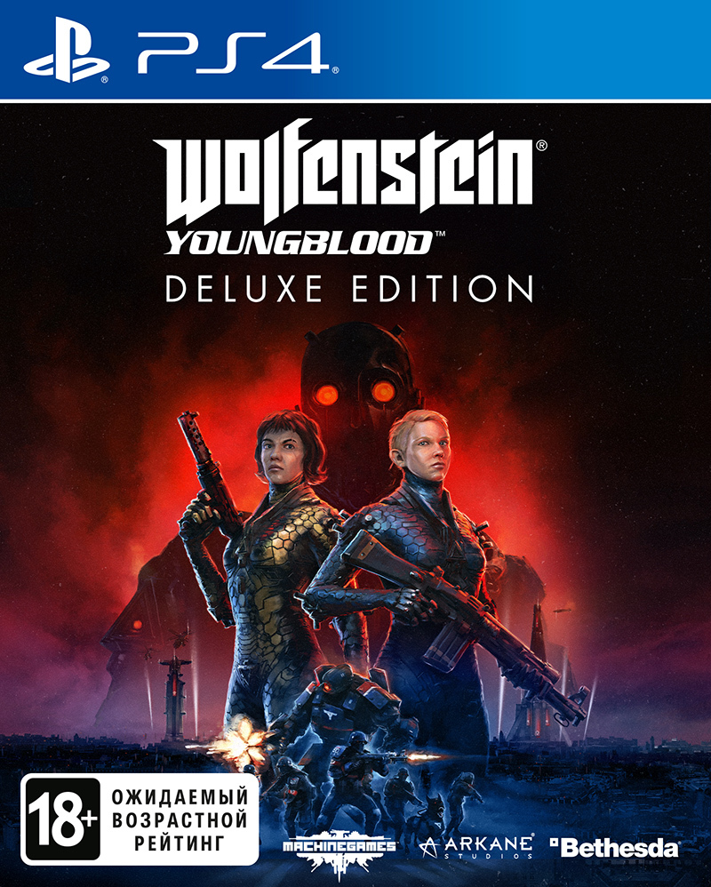 Игра Wolfenstein Youngblood Deluxe Edition (PlayStation 4, Русские  субтитры) купить по низкой цене с доставкой в интернет-магазине OZON  (413870634)