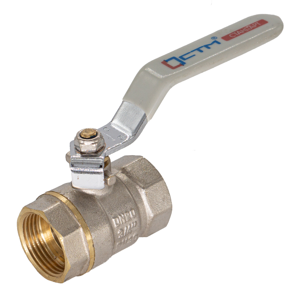 Характеристики Кран шаровый для воды СTM СТАНДАРТ 1\" гайка-гайка рычаг ...