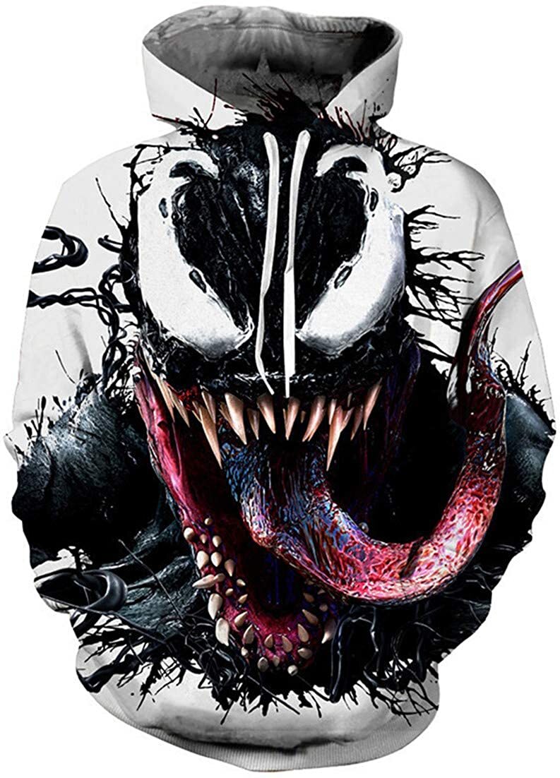 Мужская толстовка 3d Venom XL