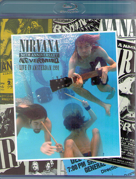 Nirvana 30th Anniversary Nevermind Live in Amsterdam1991 (Blu-Ray диск)