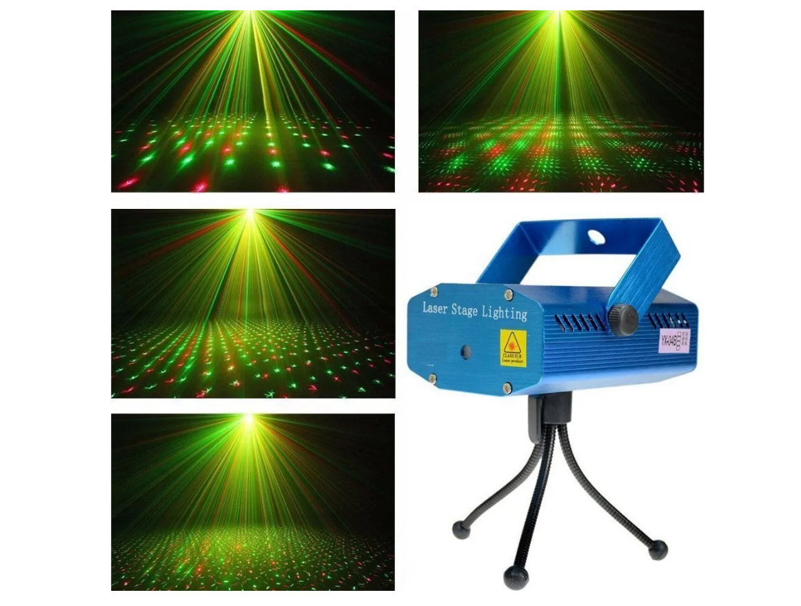 Laser stage light