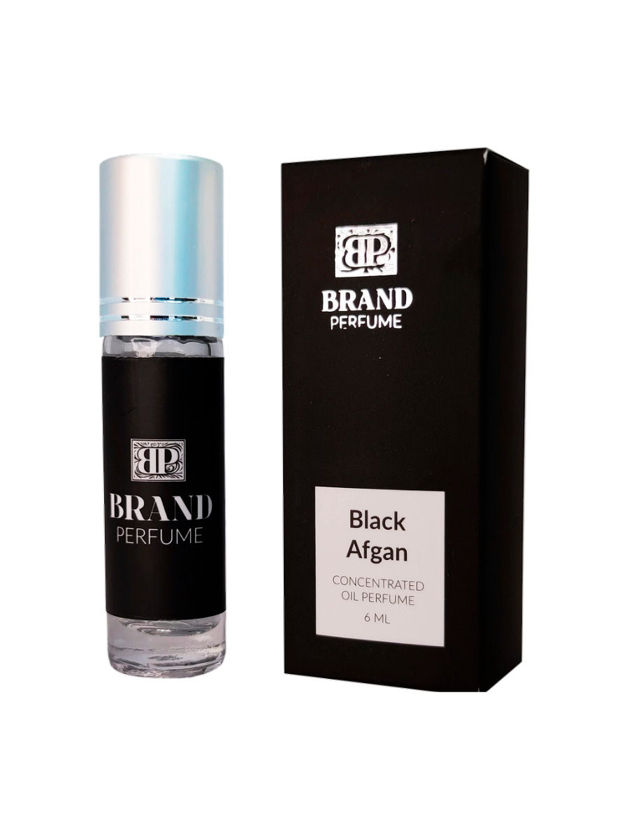 BRAND Perfume Масляные духи Black Afgan / Блэк Афган, 6 мл.