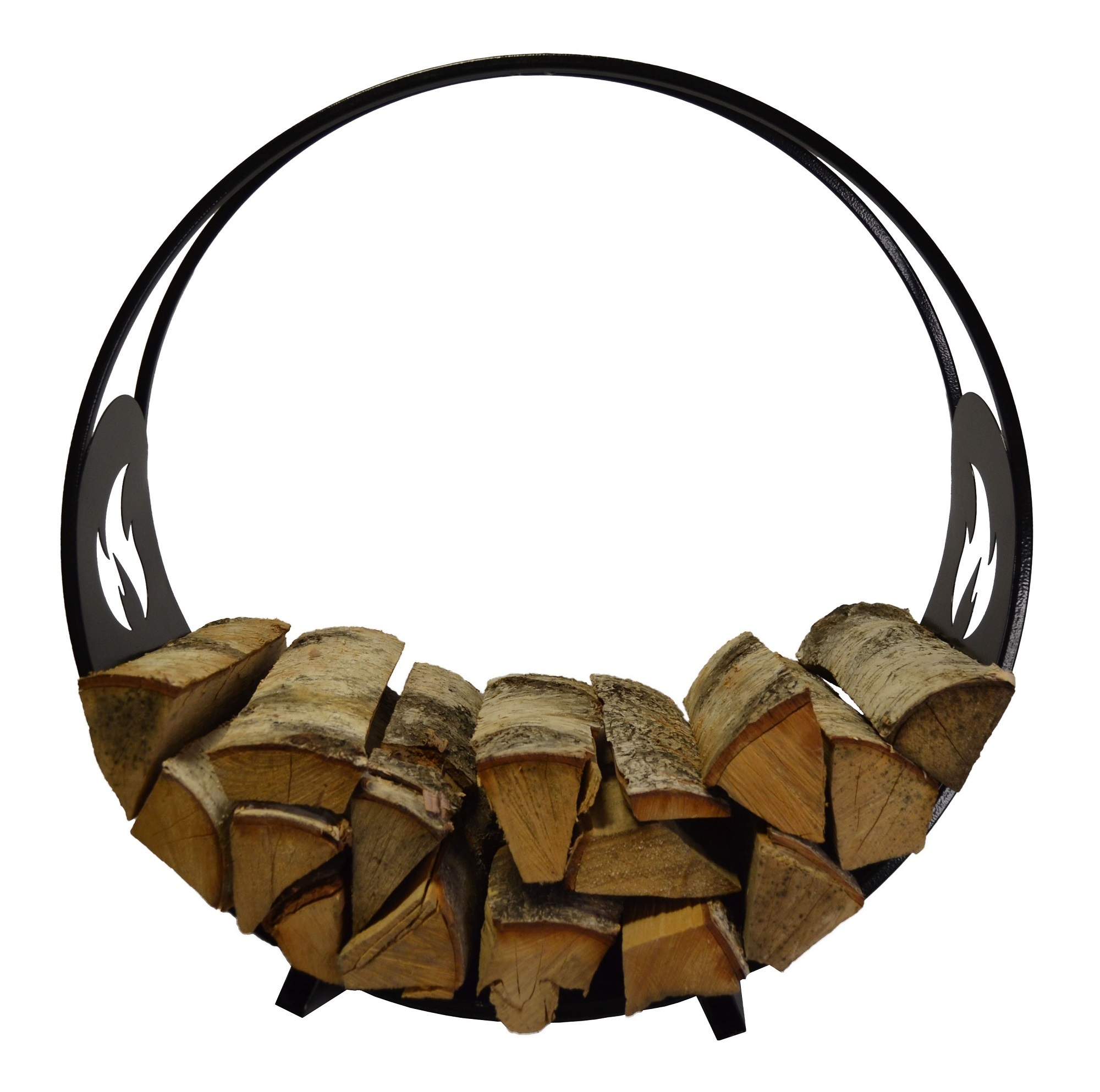 Характеристики Дровница, переноска круглая D-600 мм. с металлическим ...