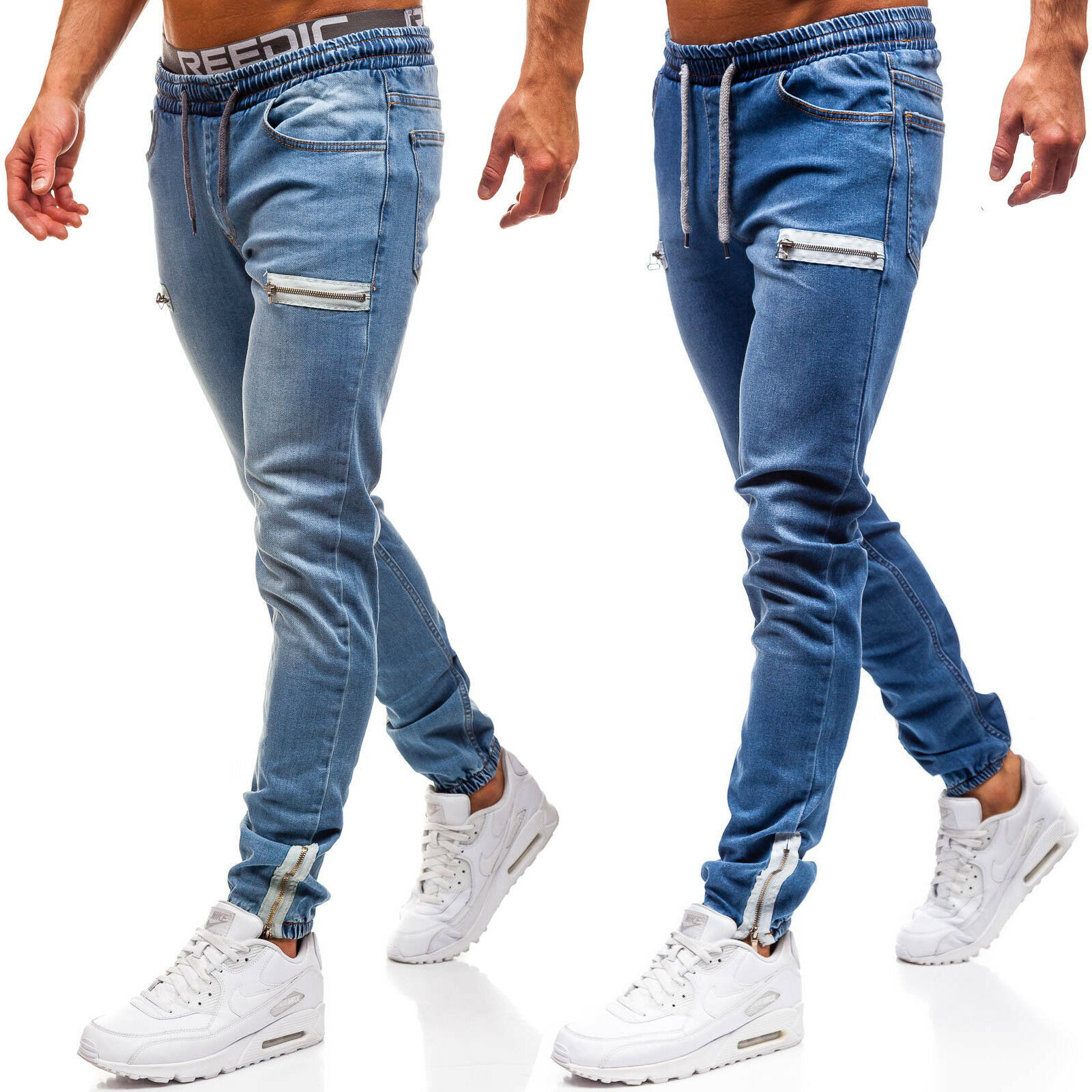 Модные джинсы мужские молодежные