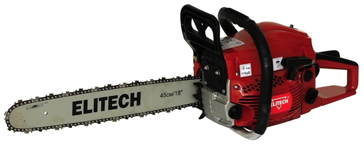 ELITECH 181836 БП 45/18 Бензопила — купить в интернет-магазине OZON с ...