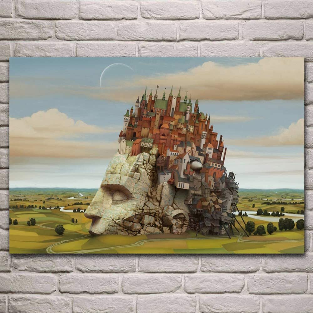 Пазлы для взрослых 1000 шт. Городская городская архитектура фэнтези Пазлы Домашн