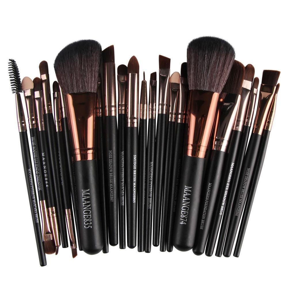 Набор кисточек. MAANGE кисти для макияжа. Кисть для макияжа Makeup Brush. Набор кистей для макияжа Klepach из 22 кистей. Набор кисти MAANGE e864.