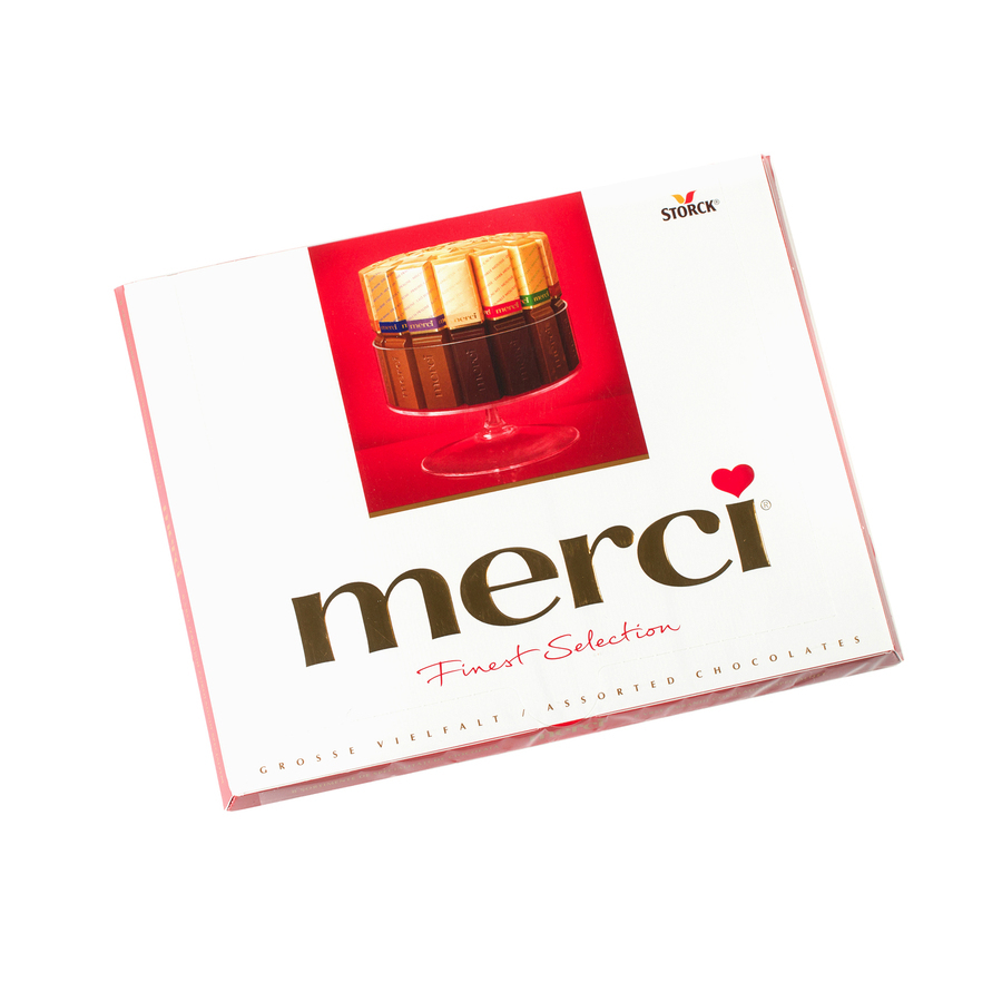 Merci Конфеты темный шоколад Ассорти, 250 г - купить с доставкой по ...