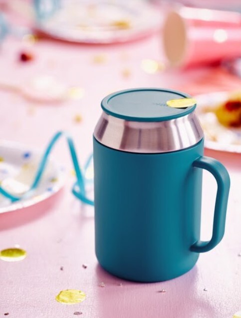 Термокружка Tupperware термотап, 400 л — купить в интернет-магазине ...