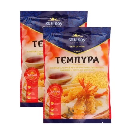 Sen Soy хлопья панировочные Tempura Японские, Темпура, 100 г х 2 упаковки