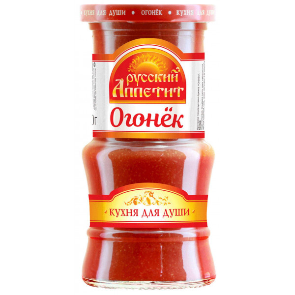 Аджика Огонёк "Русский аппетит", 180 г, 3 шт.