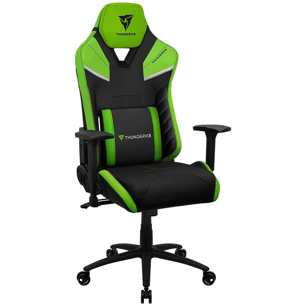 Cougar neon green кресло компьютерное игровое