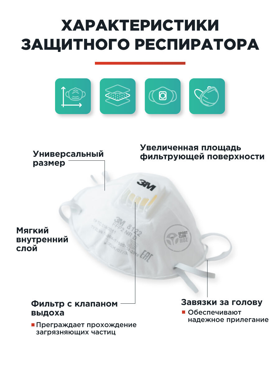 Респиратор Оптом 3м 8122 Купить В Челябинске