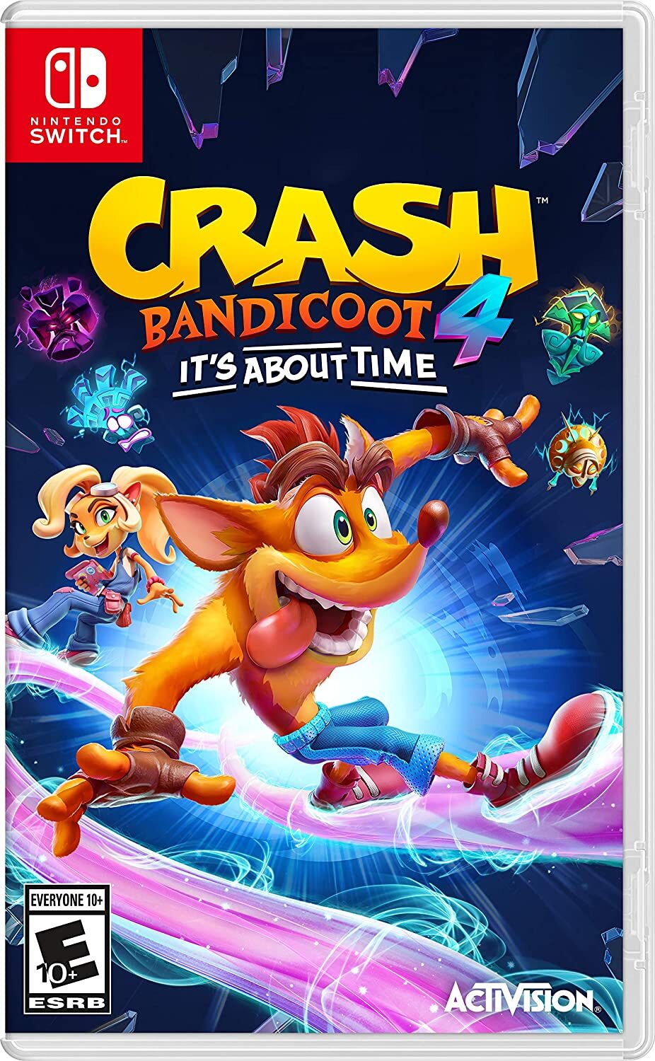 Игра Crash Bandicoot 4: Это вопрос времени (Nintendo Switch, Русские  субтитры) купить по низкой цене с доставкой в интернет-магазине OZON  (507605459)