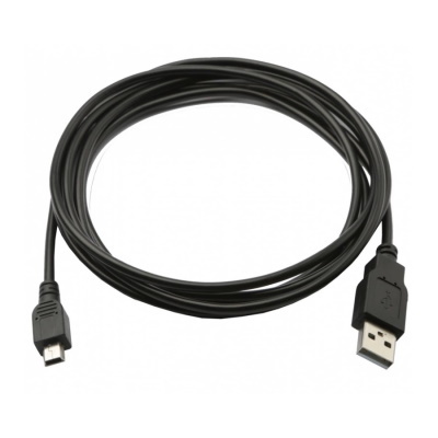 КабельдлямобильныхустройствUSB2.0Type-A/mini-USB2.0Type-B,1,5м,черный