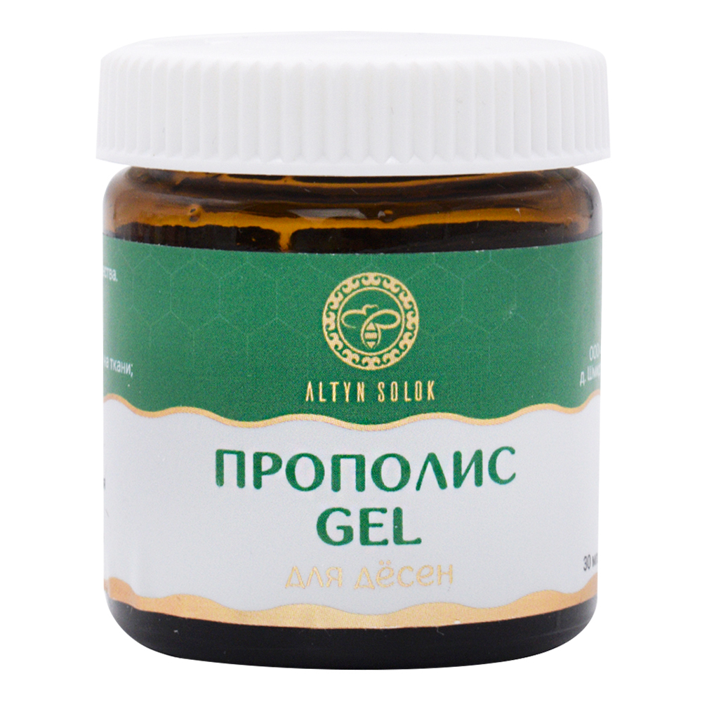 ALTYN SOLOK / Прополис Gel, гель для десен противовоспалительный, 30 мл ...