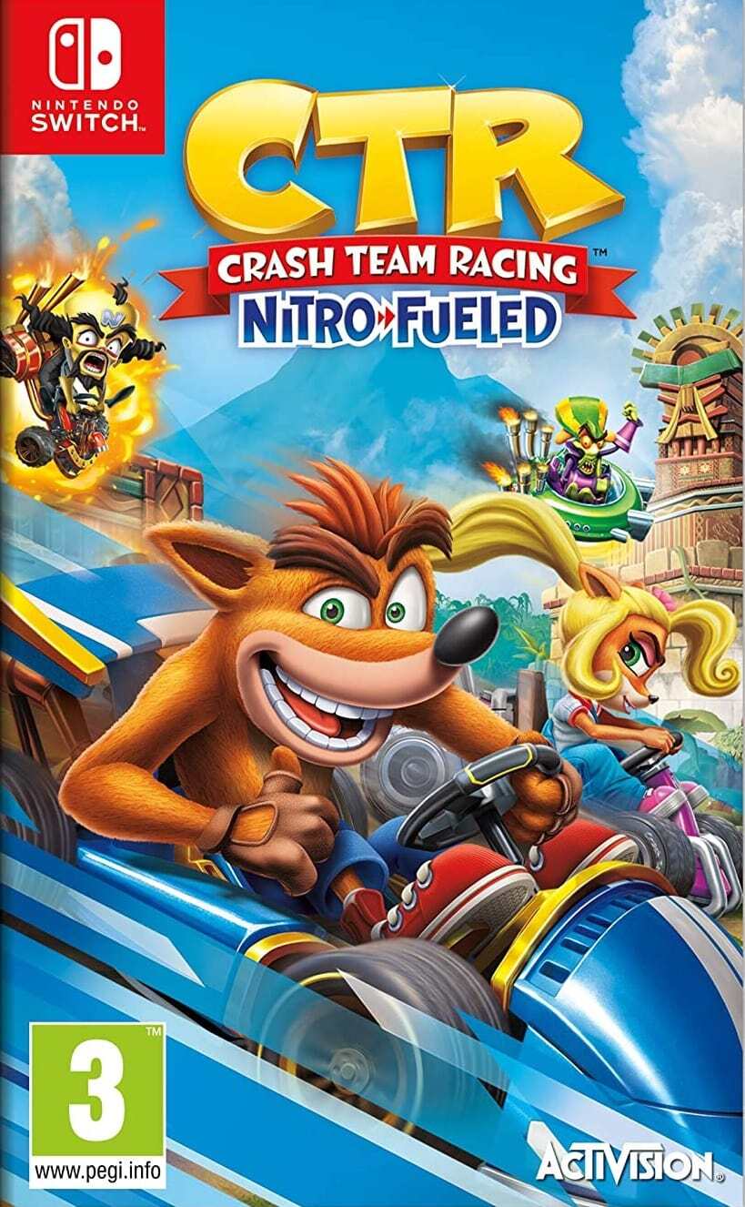 Игра Crash Team Racing Nitro-Fueled (Nintendo Switch, Английская версия)