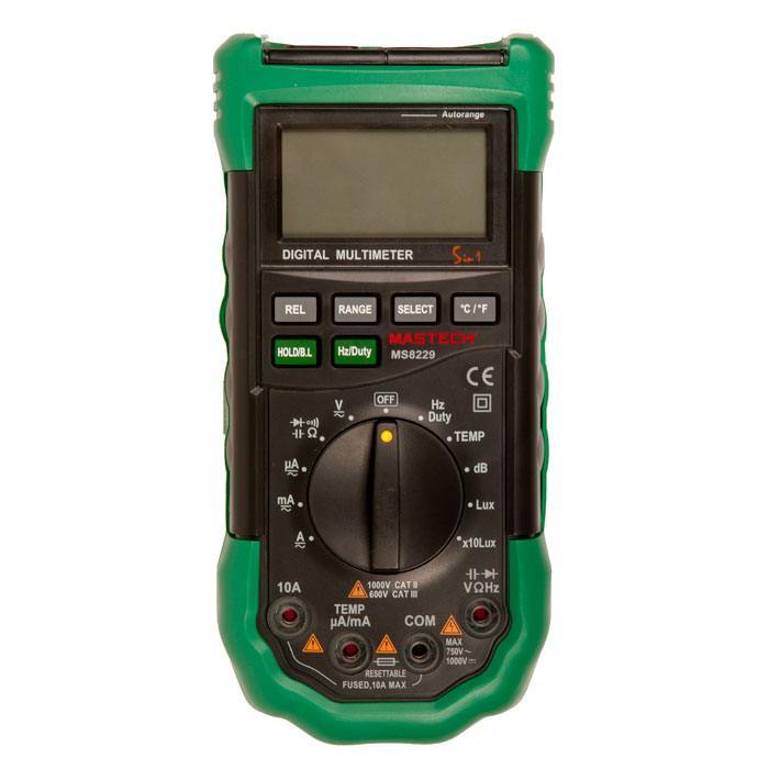 Мультиметр MASTECH MS8229 купить на OZON по низкой цене
