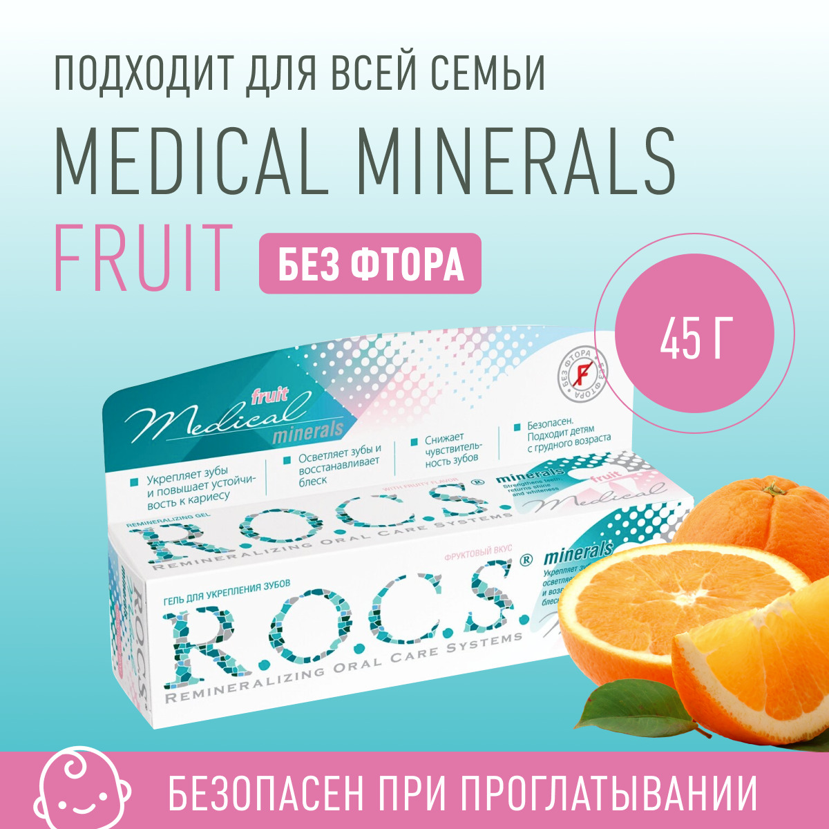 Rocs Гель Для Чувствительных Зубов Купить