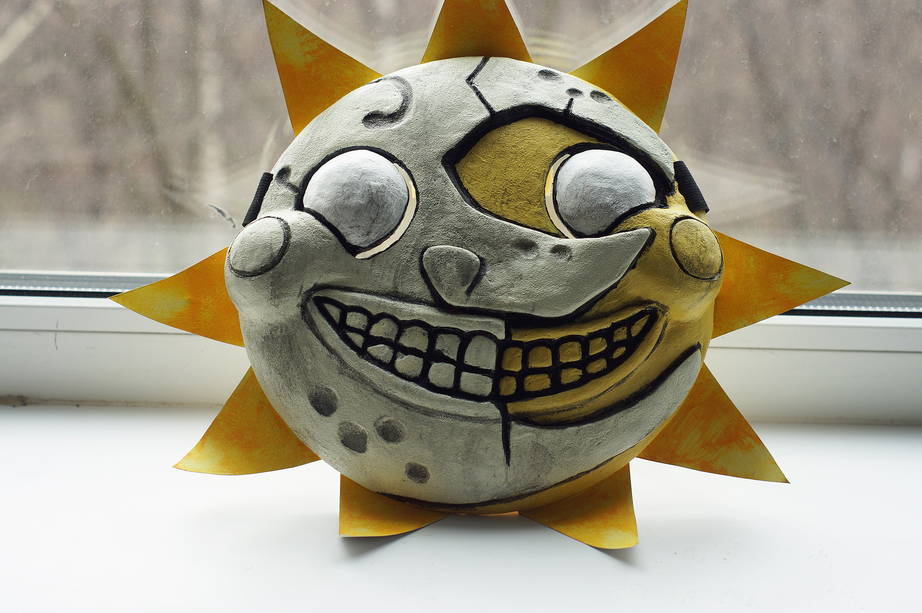 ФНАФ 9 солнце маска