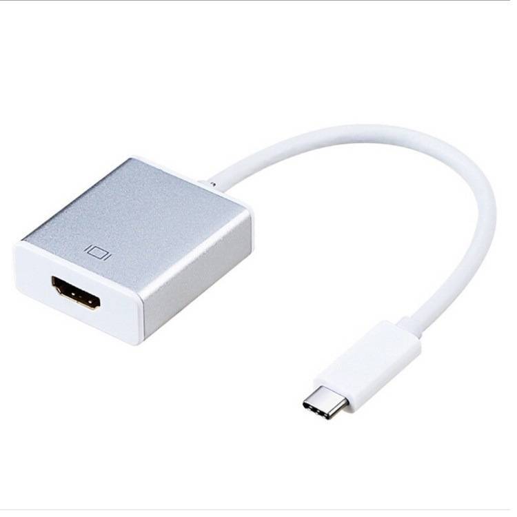Переходник Type-c в HDMI. Atlаs HDMI Silver 1.3a. Type convert Port.