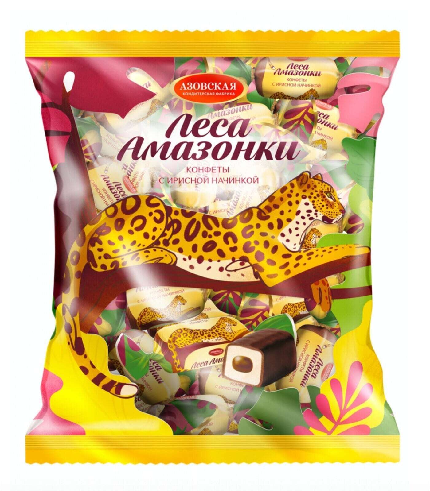 Леса амазонки азовская кф. Азовская конфеты леса амазонки. Конфеты лесные. Конфеты коровка ирисная. Конфеты помадные азовская кф.