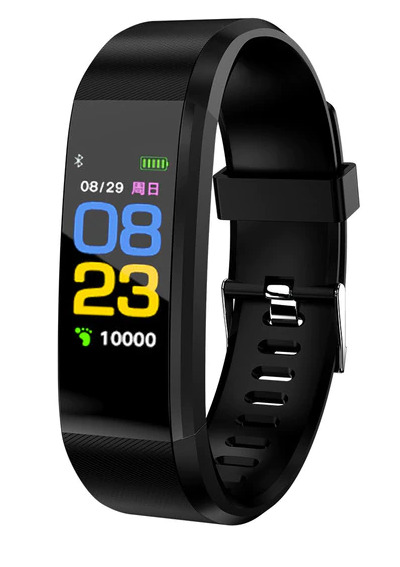 VIDGES Фитнес-браслет Smart Bracelet 115 Premium, черный