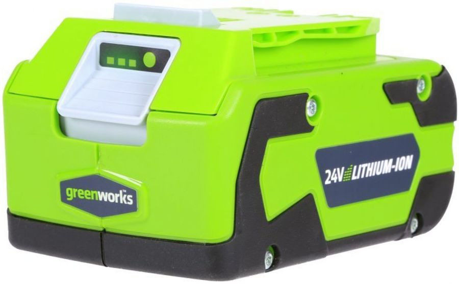 Greenworks аккумулятор 24в. Аккумулятор GREENWORKS g24b4. Аккумулятор GREENWORKS g24b4, 24v, 4 а.ч. Аккумулятор Гринворкс 24в 4ач.