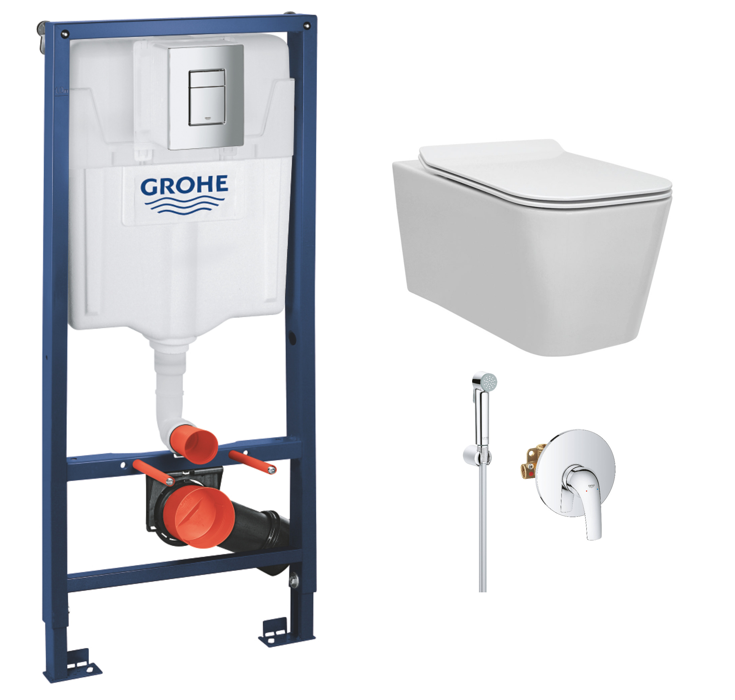 Инсталляция Для Унитаза Grohe Rapid Sl Купить