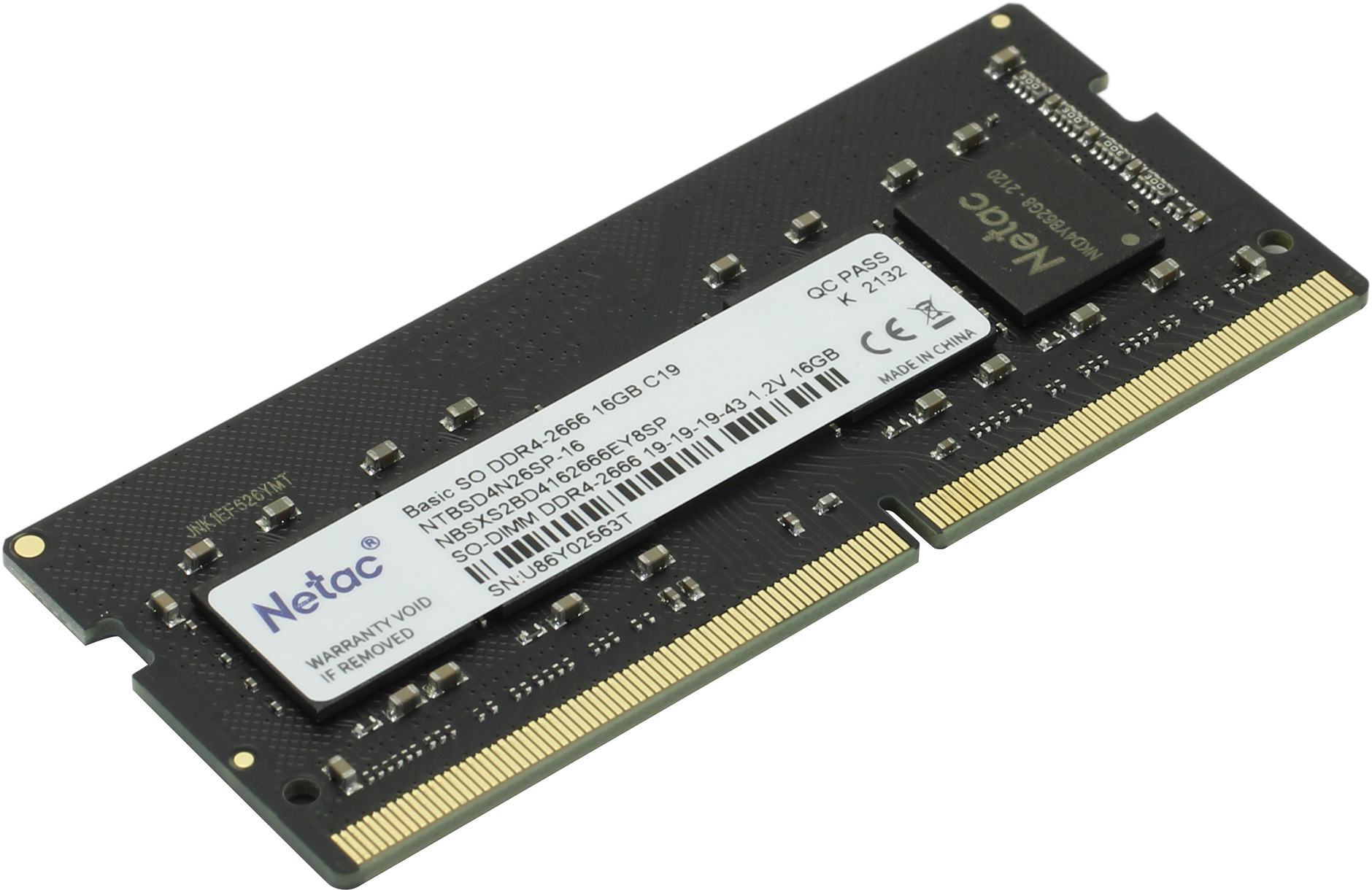 Netac basic 16gb ddr4. Netac basic 16gb ddr4