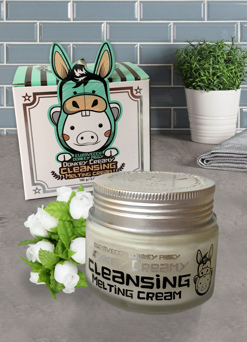 Elizavecca donkey piggy silky creamy donkey steam moisture milky cream крем для лица фото 78