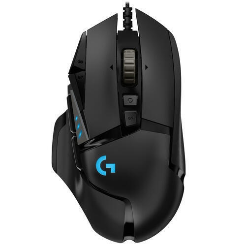 Logitech G Игровая мышь проводная G502 HERO, черный