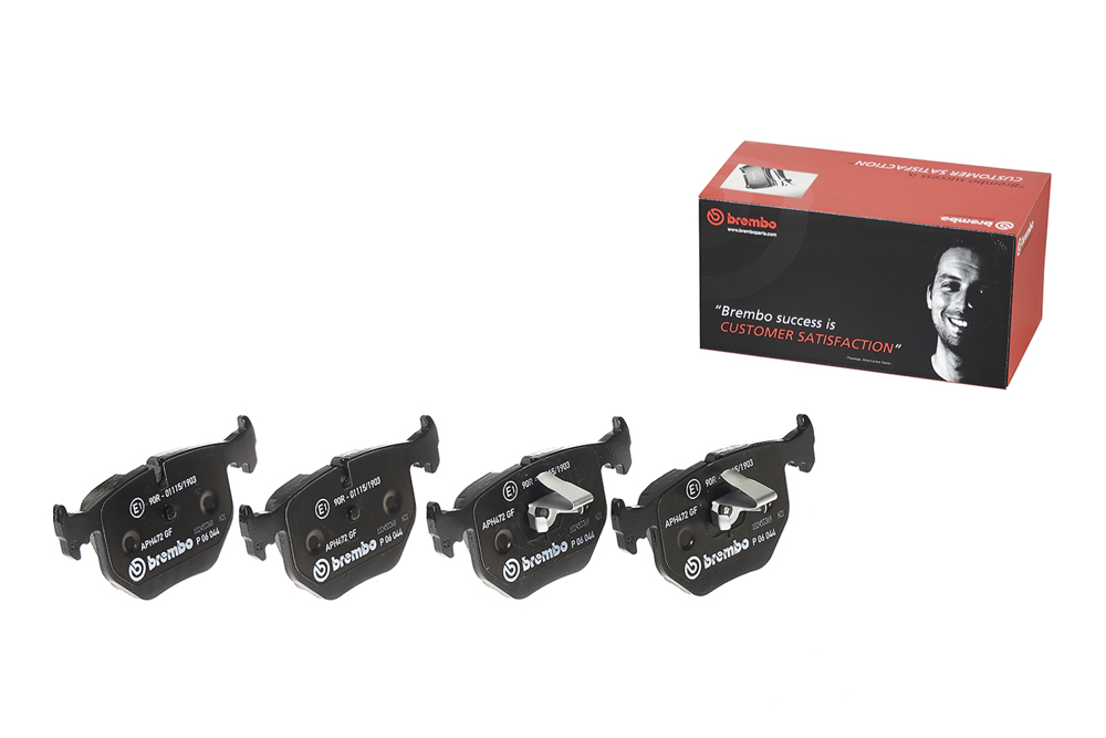 Колодки тормозные задние brembo Колодки тормозные задние brembo