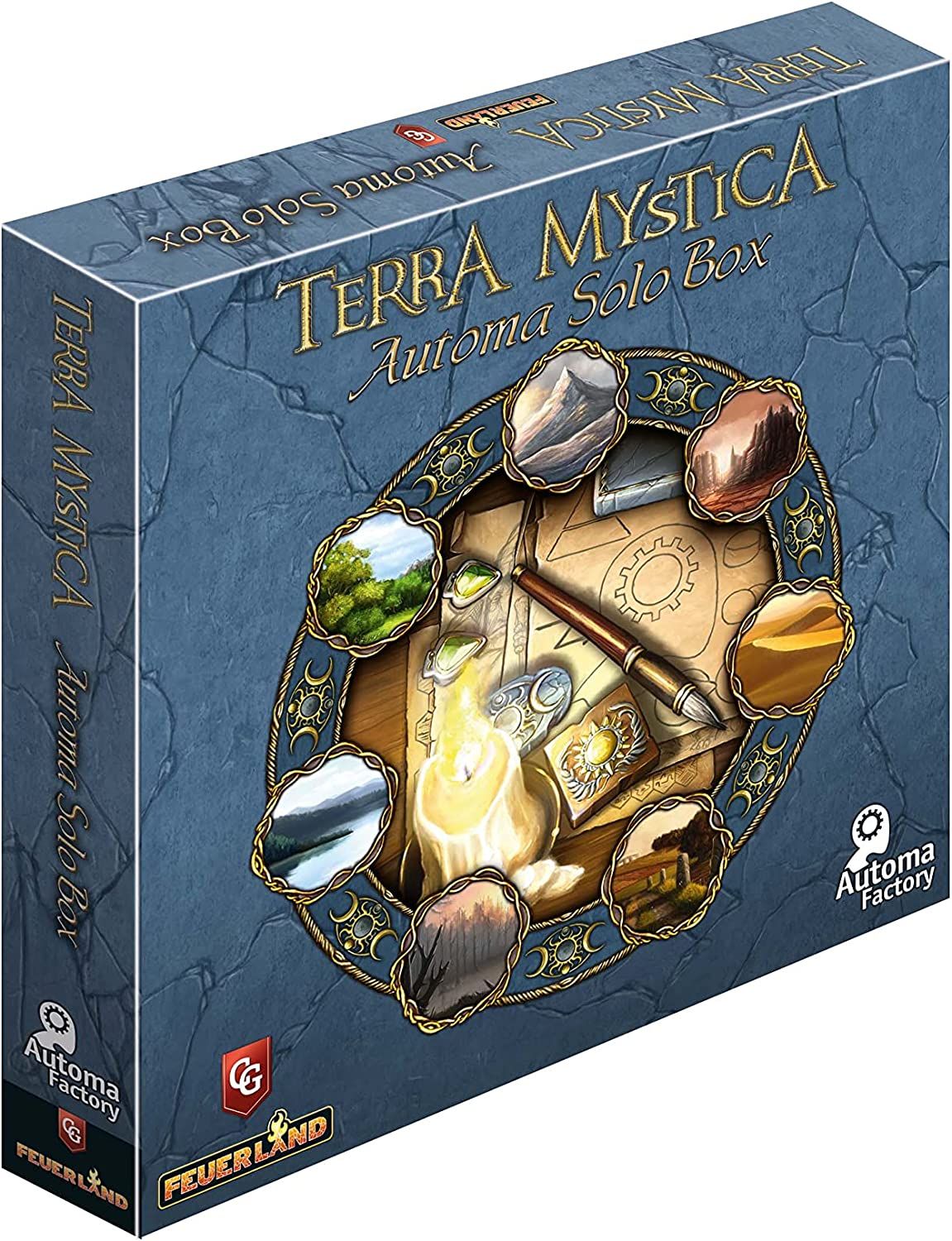 Настольная игра Terra Mystica Automa Solo Box - дополнение на английском  языке - купить с доставкой по выгодным ценам в интернет-магазине OZON  (681252367)