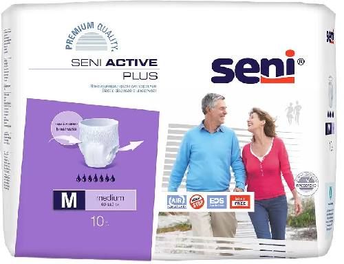 Seni Active Plus, трусы впитывающие (М), 10 шт.