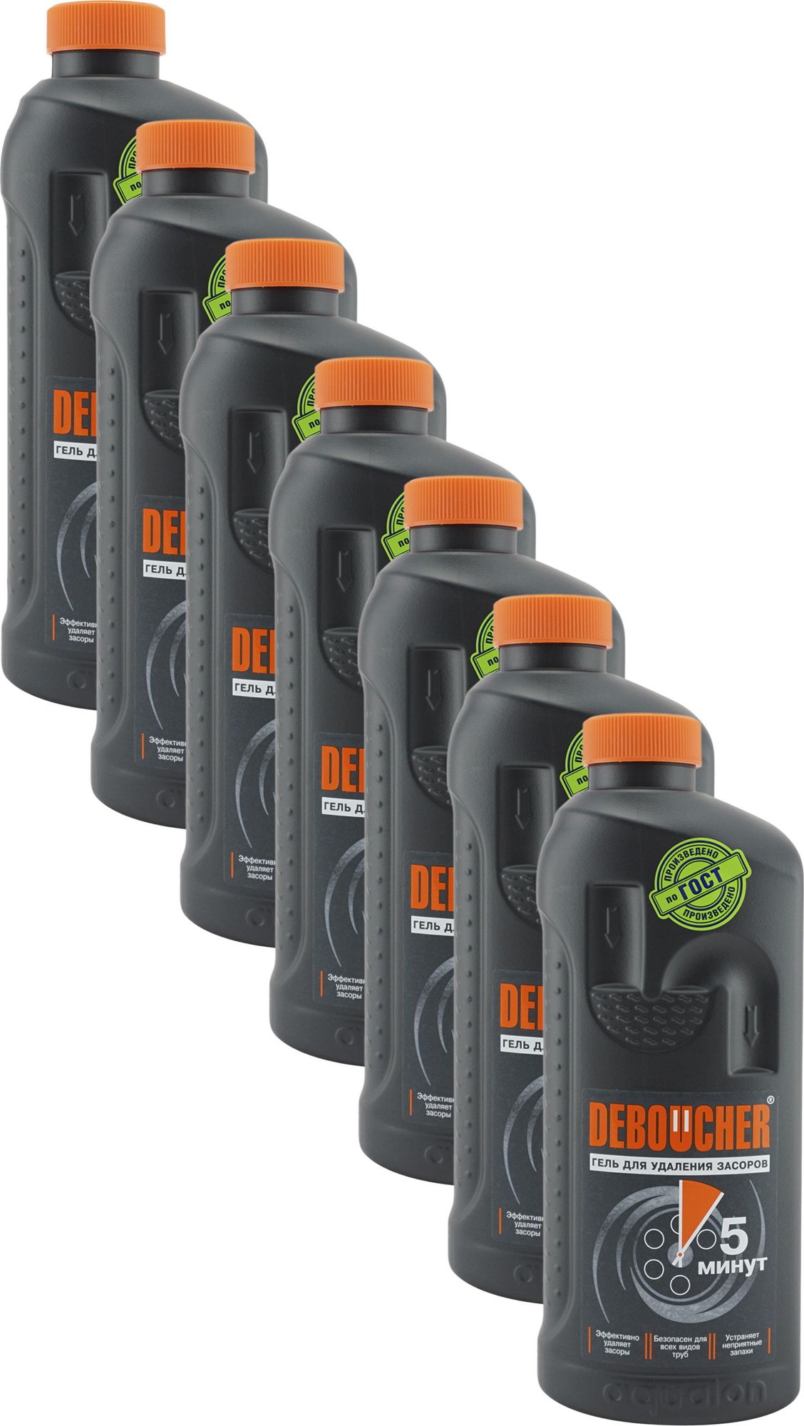 дебошир отзывы. жмс №7 для прочистки засоров канализации 1л квад. аквалон гель для засоров deboucher 5 minutes.