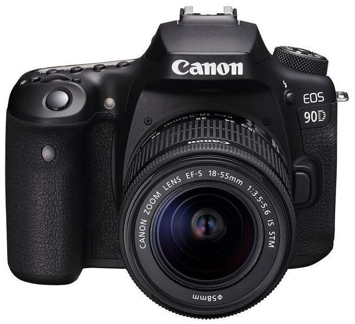 Зеркальный фотоаппарат Canon EOS 90D Kit 18-55 STM