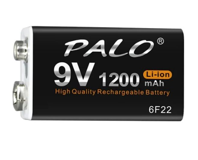 АккумуляторКронаPalo9VLi-ion1200mAhmicroUSB